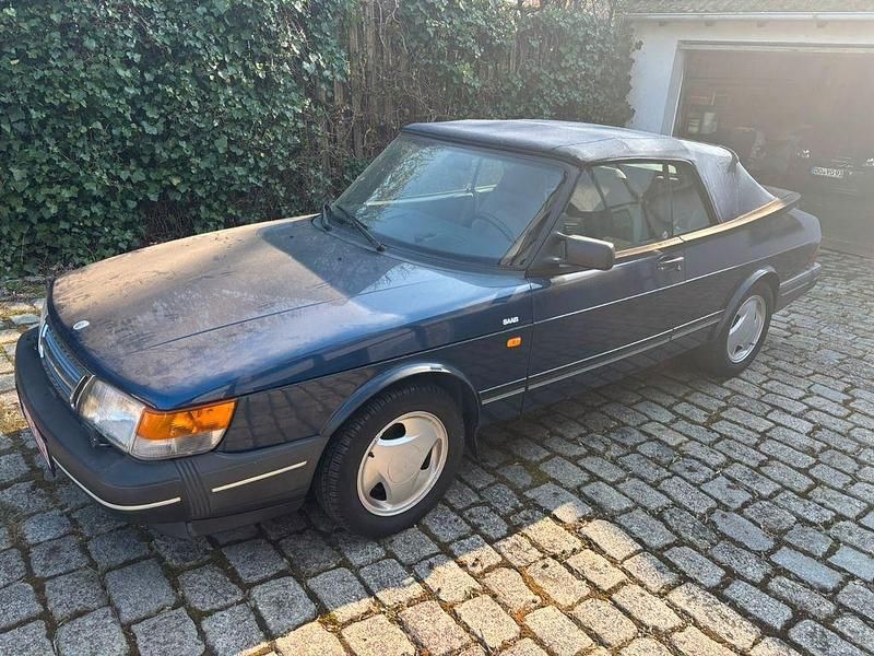 Gebraucht Saab 900 Cabriolet 141 PS (103 kW) 1992 Blau Cabrio
