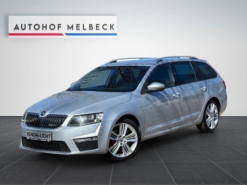 Silber Gebraucht 2013 Skoda Octavia RS Kombi | 9.990 € (Superpreis) - Bild 1/4