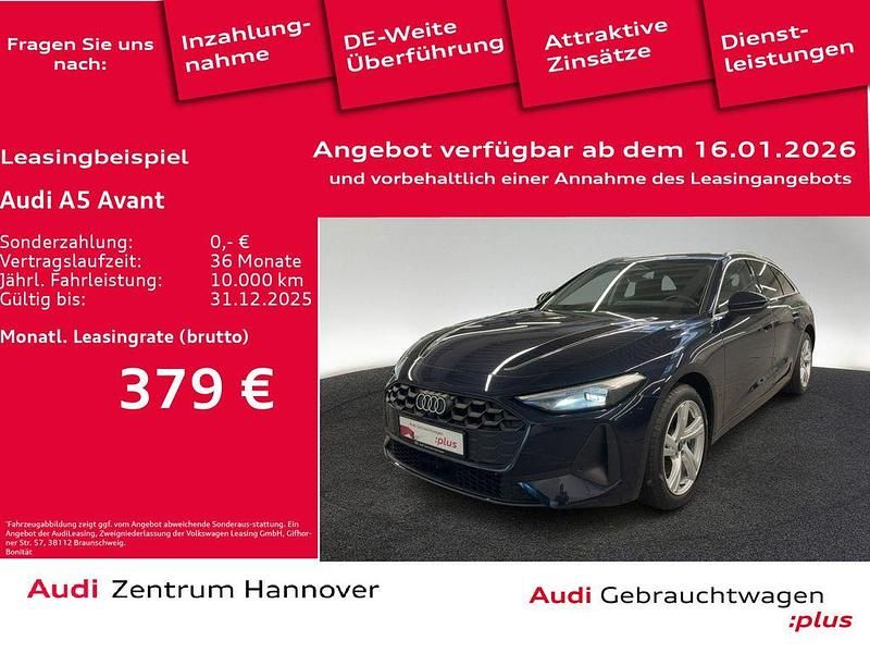 5u firmamentblau metallic Gebraucht 2025 Audi A5 Sport Kombi | 39.150 € (Superpreis) - Bild 1/4
