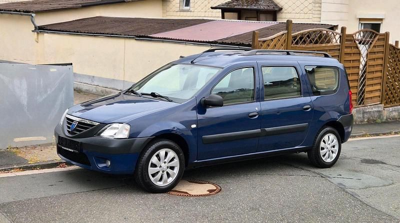 Blau Gebraucht 2008 Dacia Logan MCV Ambiance Kombi | 1.399 € (Fairer Preis) - Bild 1/4