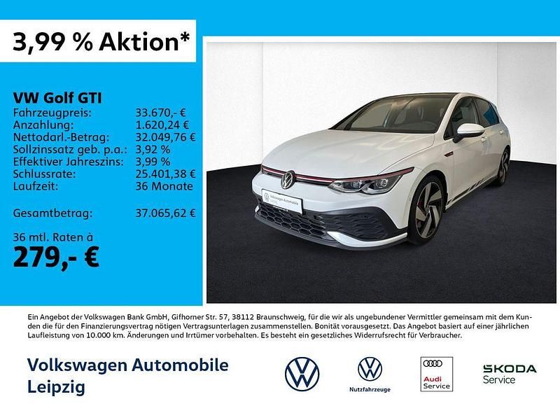 Weiß Gebraucht 2023 VW Golf VIII GTI Clubsport Limousine | 33.670 € (Fairer Preis) - Bild 1/3