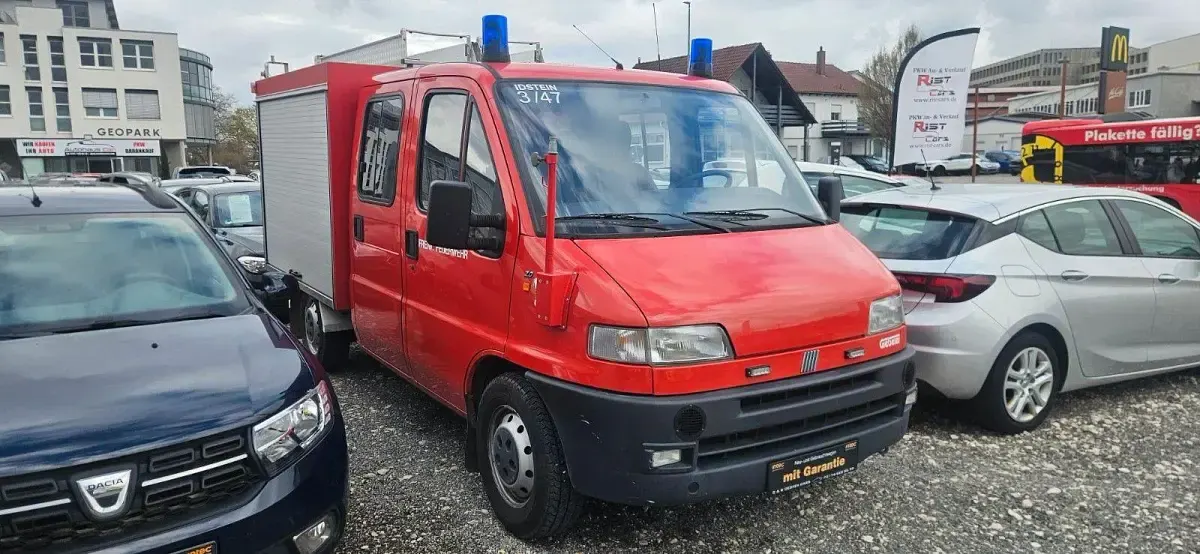 Gebraucht Fiat Ducato 109 PS (80 kW) 1996 Rot Van