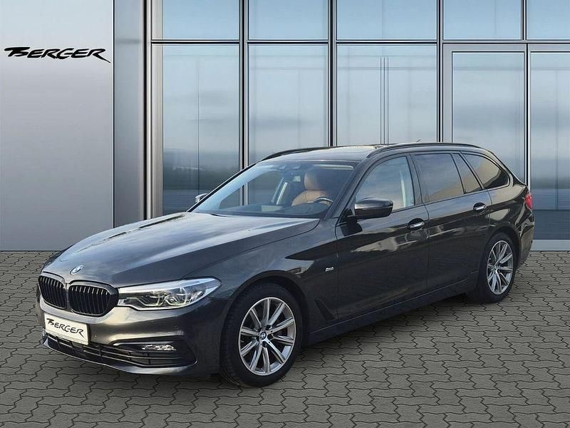 Sophistograu brillanteffekt metalli (metallic) Gebraucht 2017 BMW 530 Sport Line Kombi | 21.990 € (Guter Preis) - Bild 1/4