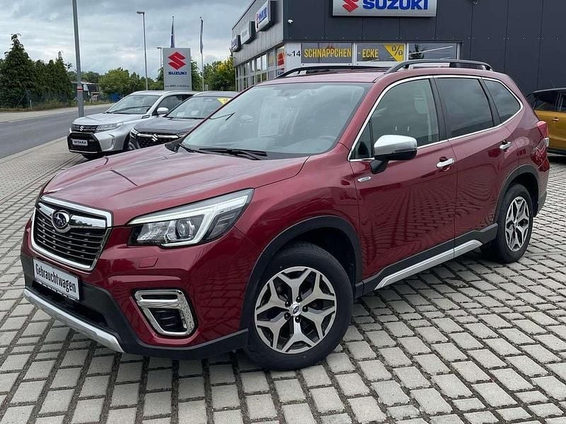 Crimson red Gebraucht 2020 Subaru Forester Active SUV | 26.995 € (Fairer Preis) - Bild 1/4