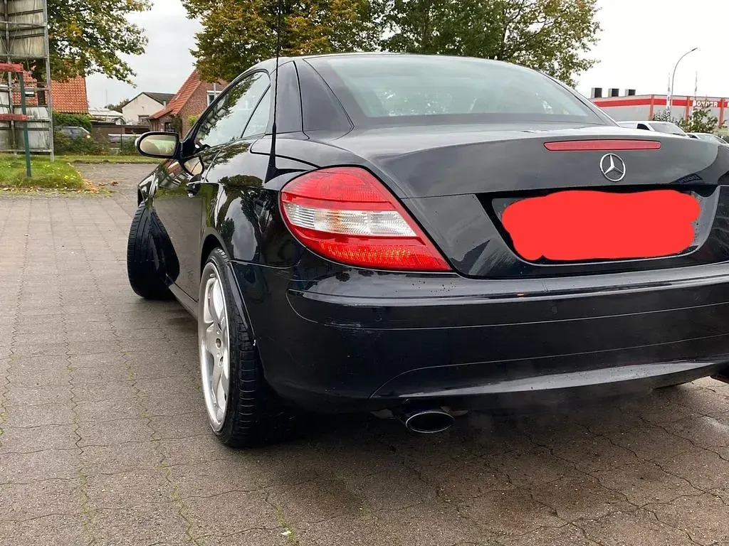 Gebraucht Mercedes SLK350 272 PS (200 kW) 2005 Schwarz Cabrio