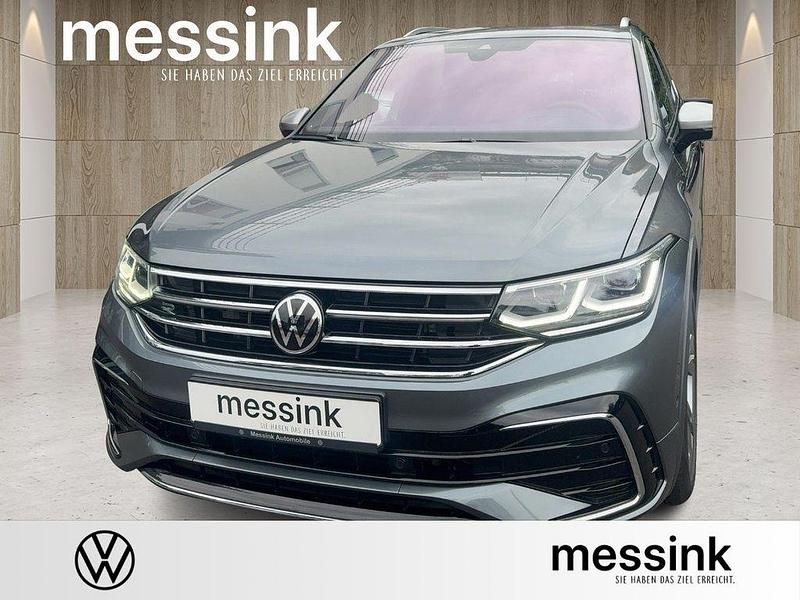 Platinum grey metallic Gebraucht 2022 VW Tiguan Allspace R-line SUV | 35.975 € (Fairer Preis) - Bild 1/4