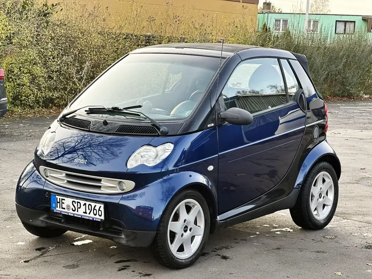 Occasion Smart ForTwo Cabrio 61 ch (44 kW) 2003 Bleue Cabriolet
