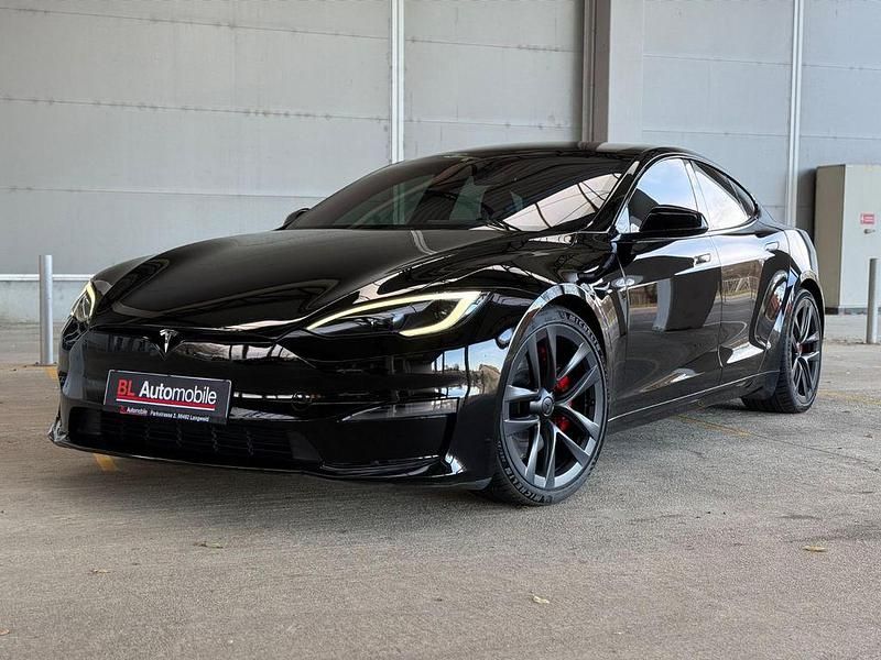 Schwarz Gebraucht 2024 Tesla Model S Plaid Kleinwagen | 86.990 € (Teuer) - Bild 1/4