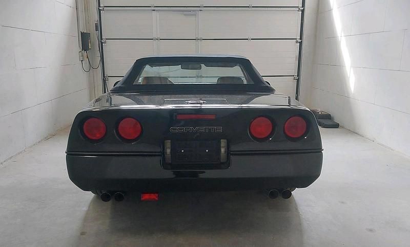 Gebraucht Corvette C4 1990 Schwarz Cabrio