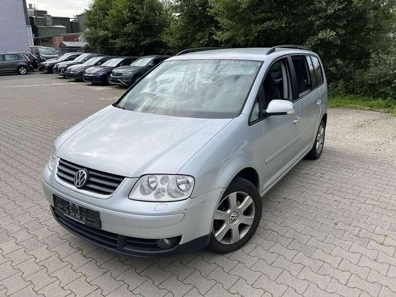 Silber Gebraucht 2006 VW Touran Goal Van / Kleinbus | 1.000 € (Guter Preis) - Bild 1/4