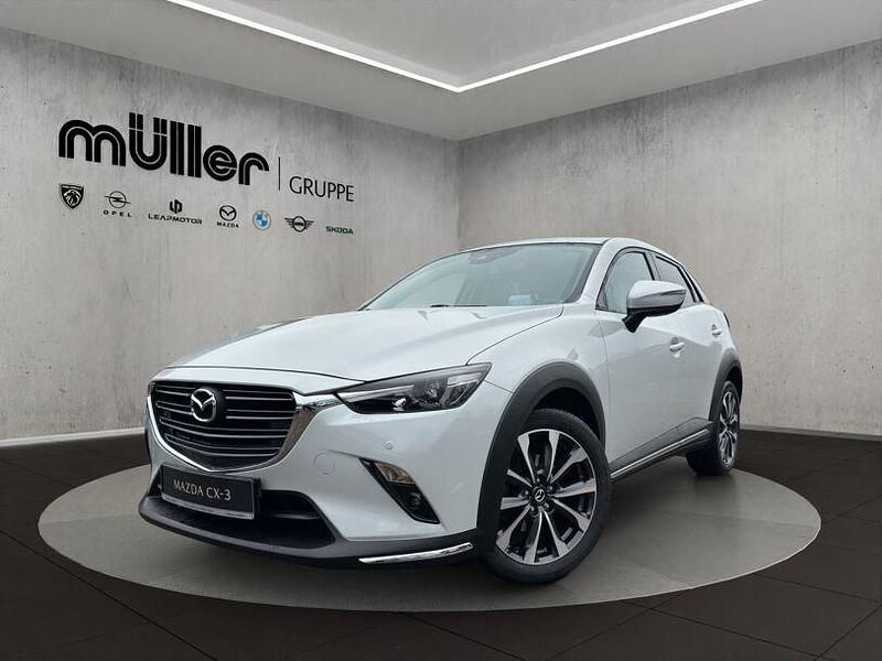 Gebraucht Mazda CX-3 Selection 121 PS (88 kW) 2021 Mondsteinweiß metallic SUV