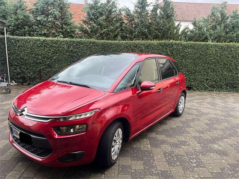 Rot Gebraucht 2014 Citroën C4 Picasso Seduction Van / Kleinbus | 4.850 € (Fairer Preis) - Bild 1/4