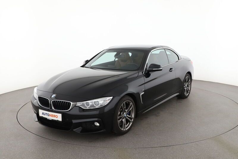 Schwarz Gebraucht 2016 BMW 430 Cabriolet M Sport Cabrio | 26.190 € (Superpreis) - Bild 1/4