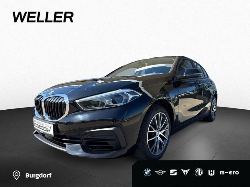 Schwarz Gebraucht 2022 BMW 116 Advantage Kleinwagen | 18.450 € (Guter Preis) - Bild 1/4
