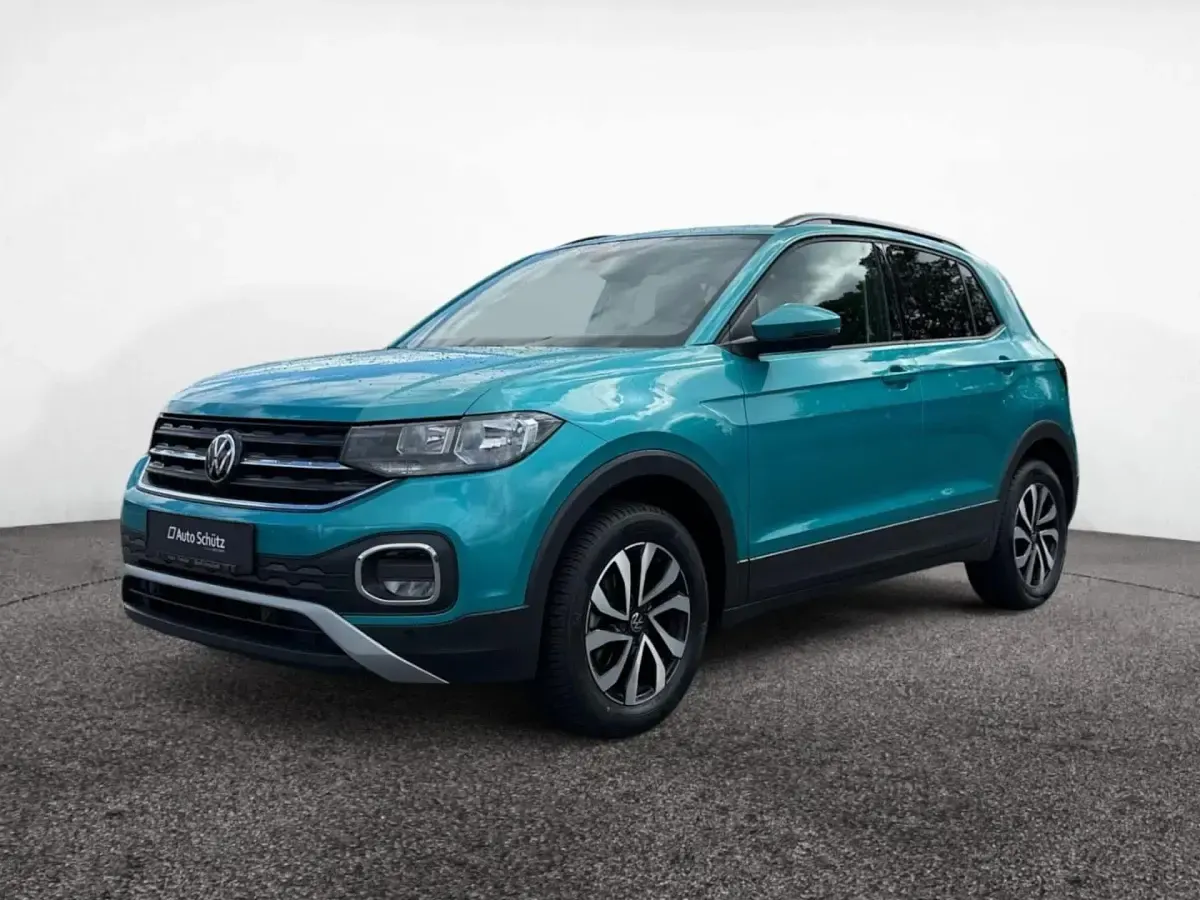 Gebraucht VW T-Cross Active 95 PS (69 kW) 2022 Blau SUV