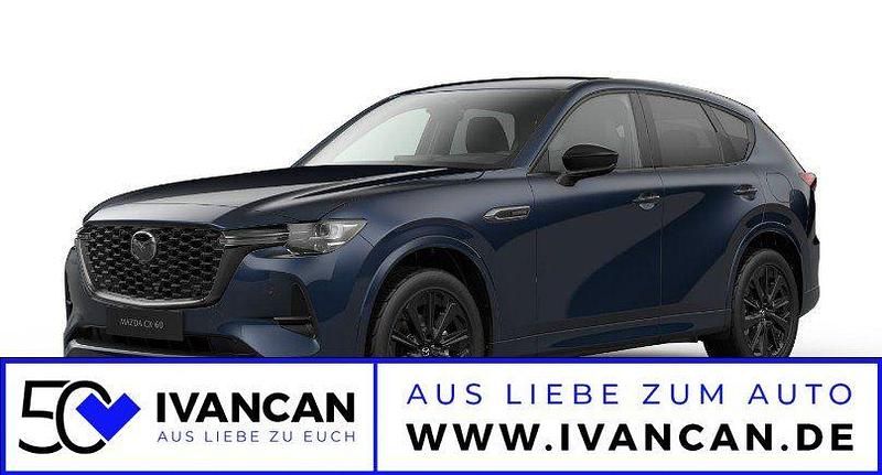 Deep crystal blue Neu 2025 Mazda CX-60 Homura-Line SUV | 56.750 € (Fairer Preis) - Bild 1/4