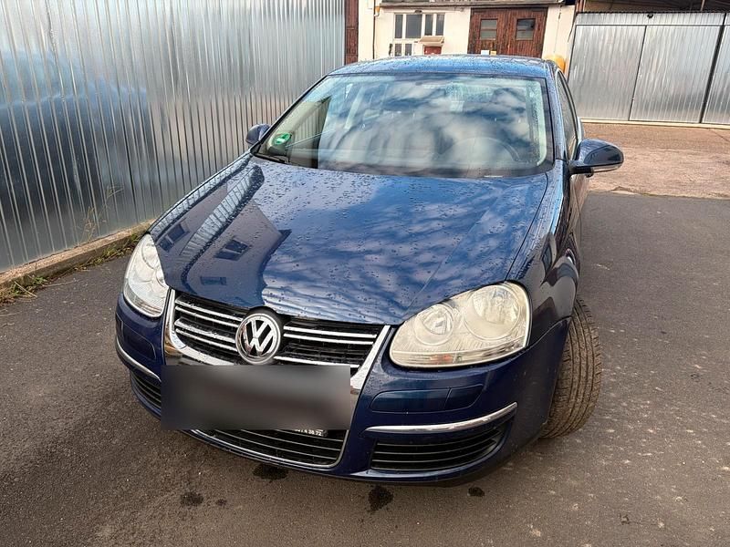 Blau Gebraucht 2007 VW Jetta Limousine | 2.300 € (Superpreis) - Bild 1/4