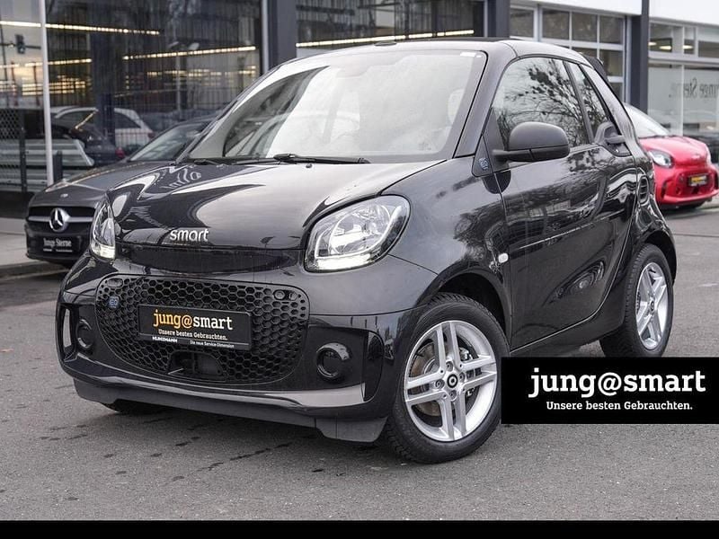 Schwarz Gebraucht 2022 Smart ForTwo Electric Drive Cabrio | 12.000 € (Superpreis) - Bild 1/4