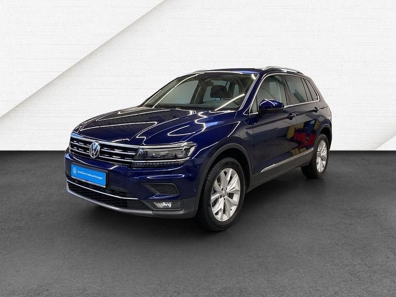 Gebraucht VW Tiguan Highline 190 PS (139 kW) 2020 Blau SUV