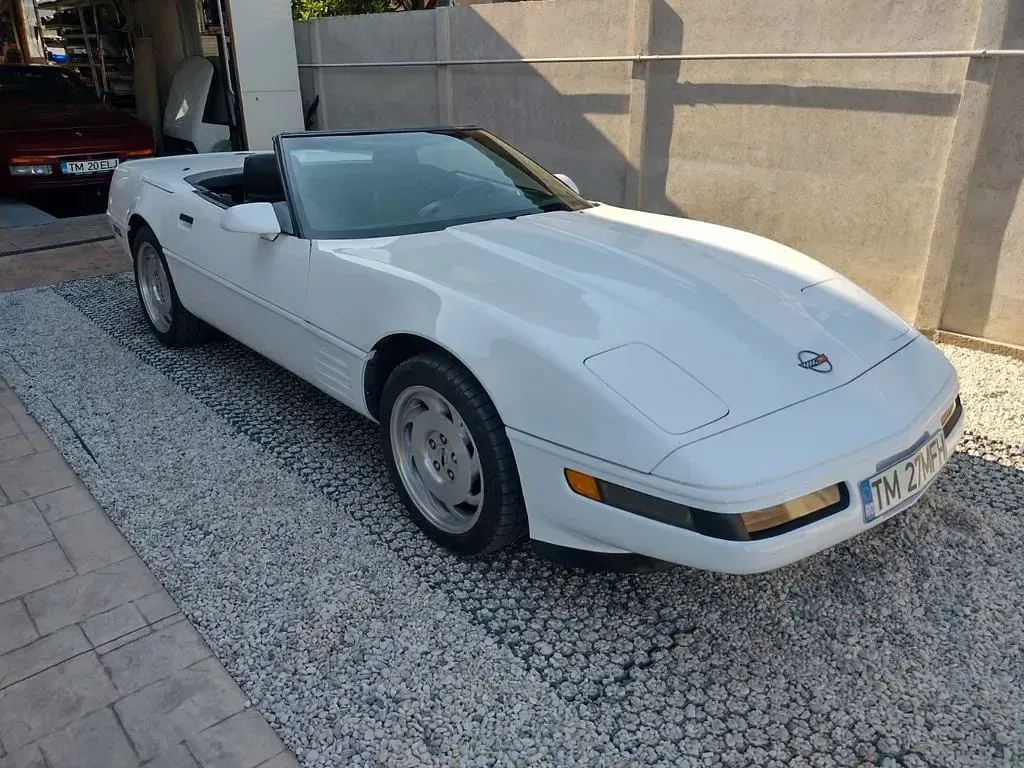 Gebraucht Corvette C4 300 PS (220 kW) 1992 Weiß Cabrio