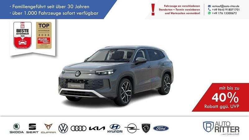 Grau Neu 2025 VW Tayron Life SUV | 40.490 € (Superpreis) - Bild 1/3