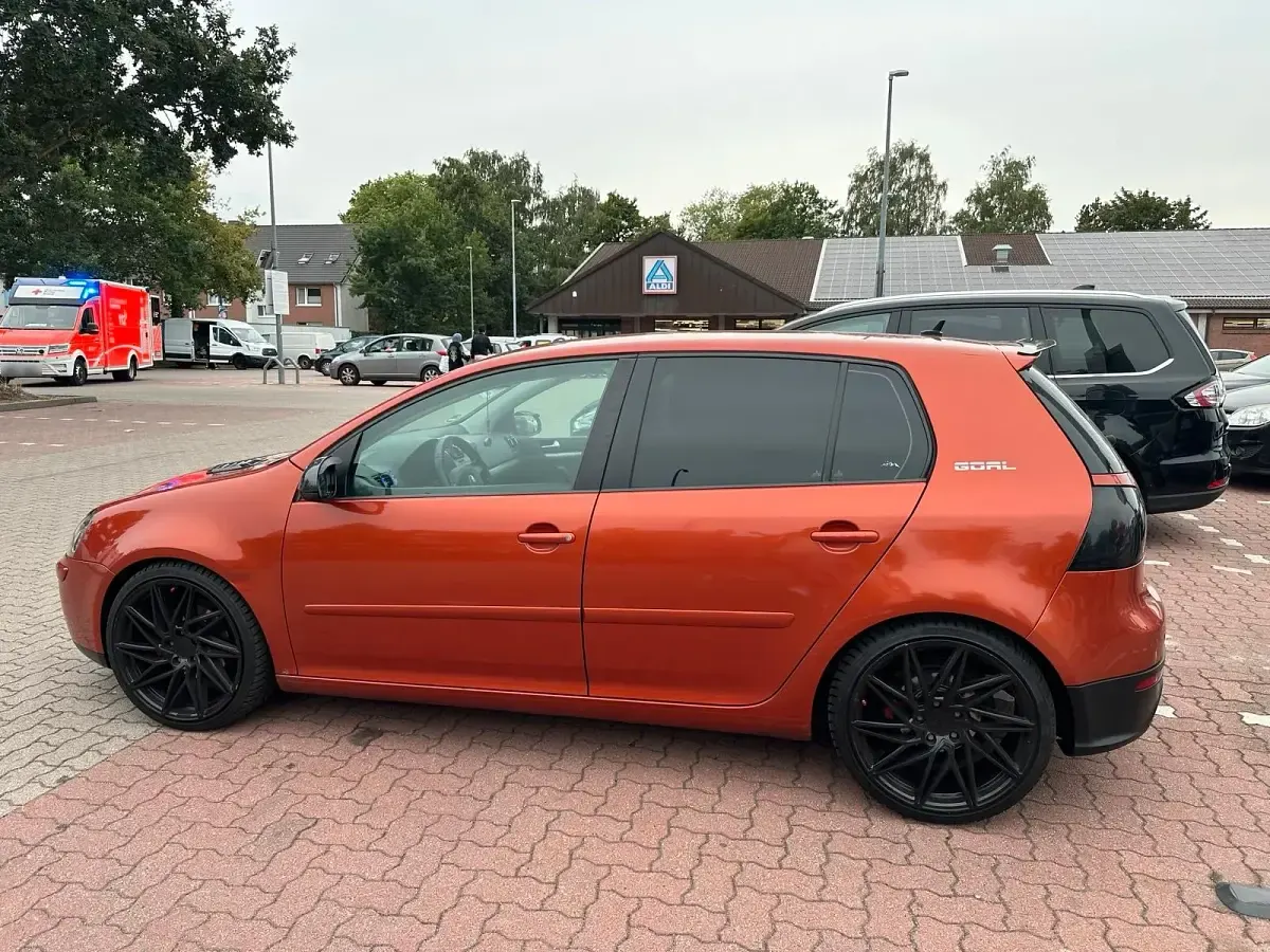 Gebraucht VW Golf V Goal 103 PS (75 kW) 2006 Orange Kleinwagen