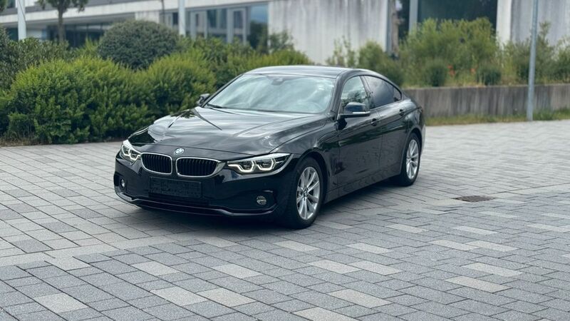 Schwarz Gebraucht 2019 BMW 418 Gran Coupé Sport Line Coupé | 19.999 € (Guter Preis) - Bild 1/4