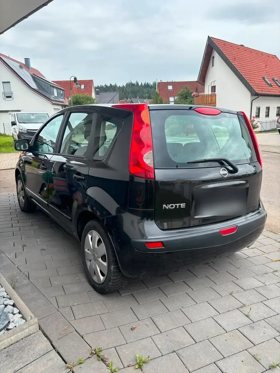 Gebraucht Nissan Note 88 PS (64 kW) 2007 Schwarz Kleinwagen