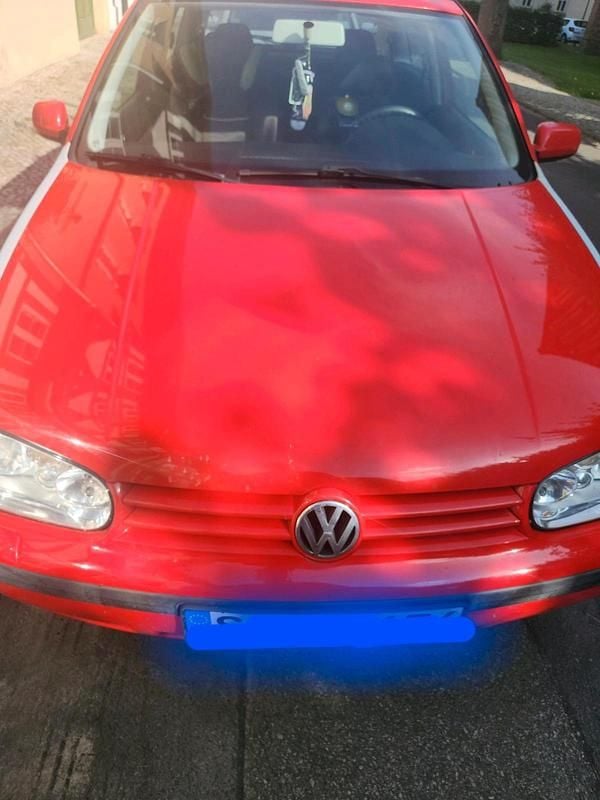 Rot Gebraucht 1999 VW Golf IV Limousine | 850 € (Superpreis) - Bild 1/4