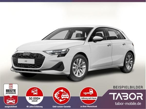 Weiß (arkonaweiß) Neu 2025 Audi A3 Sportback Ambiente Kleinwagen | 33.487 € (Superpreis) - Bild 1/4