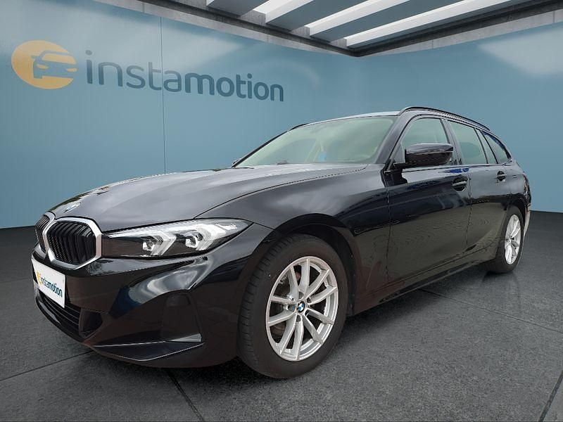 Schwarz Gebraucht 2023 BMW 320 Kombi | 31.199 € (Guter Preis) - Bild 1/4