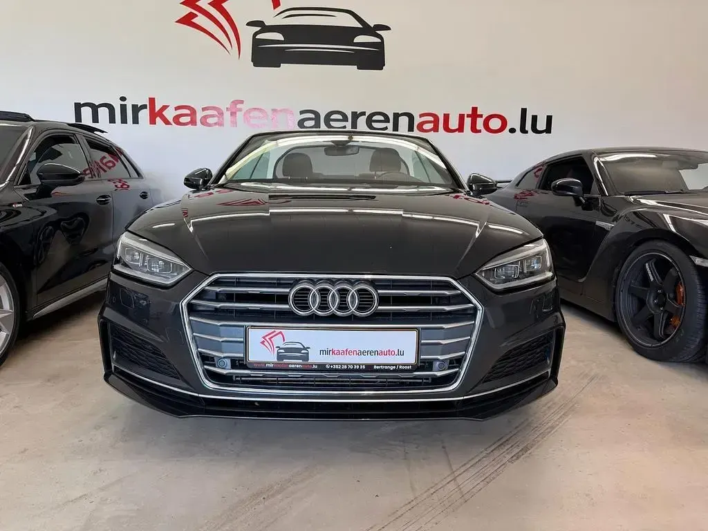 Usata Audi A5 Cabriolet S-Line 190 CV (139 kW) 2019 Grigio Cabrio