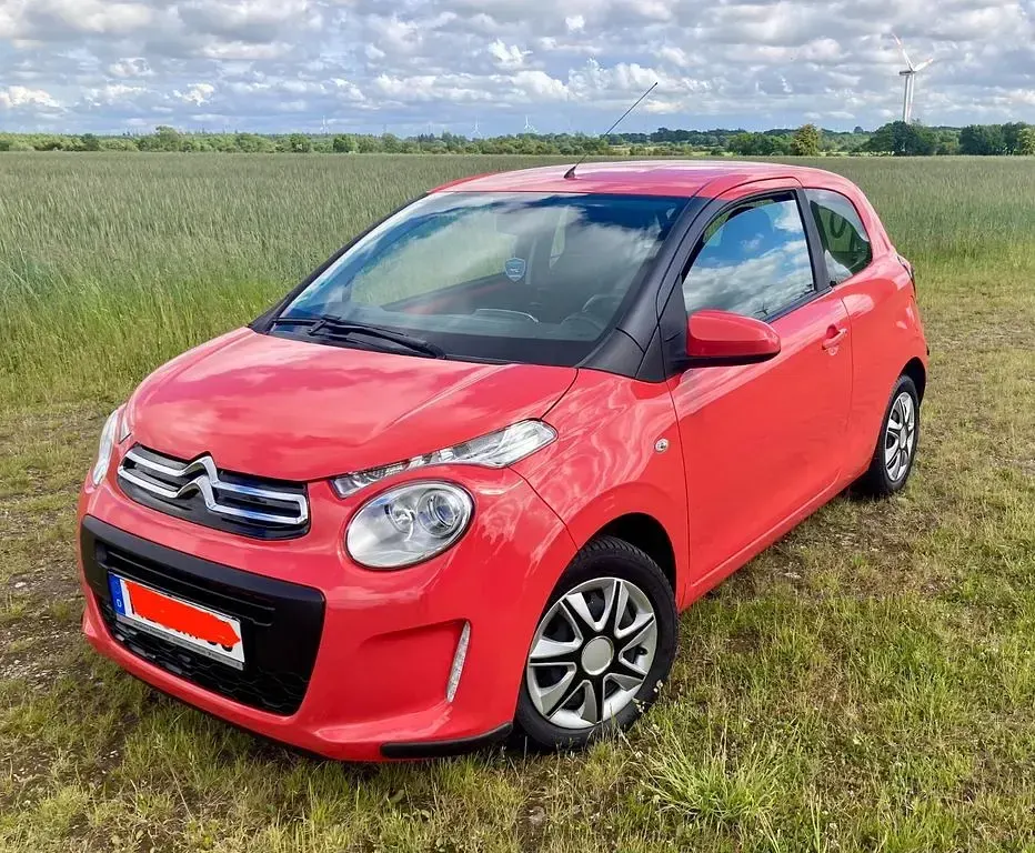 Gebraucht Citroën C1 Feel 82 PS (60 kW) 2014 Rot Kleinwagen