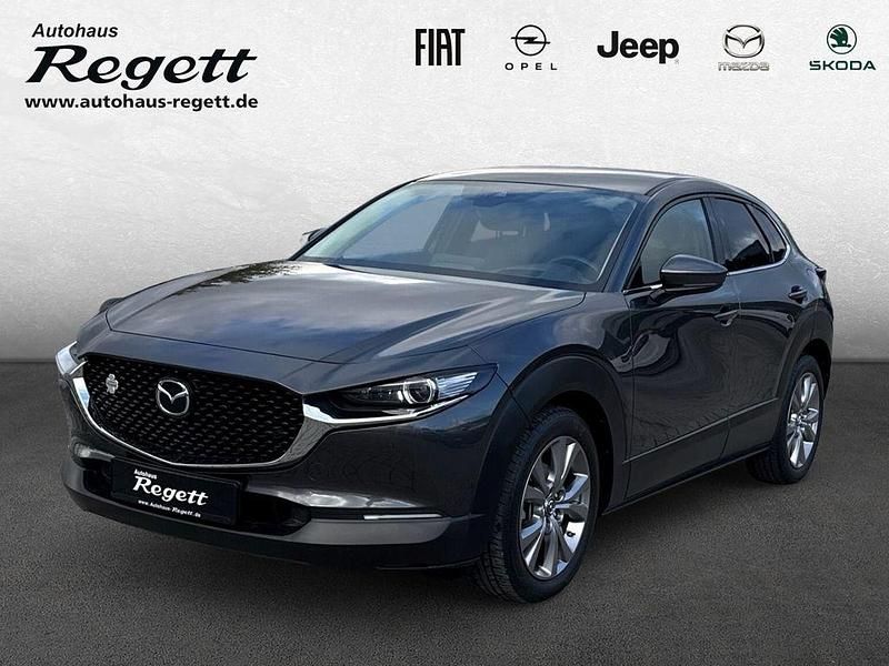 Grau Gebraucht 2021 Mazda CX-30 Selection SUV | 23.990 € (Fairer Preis) - Bild 1/4