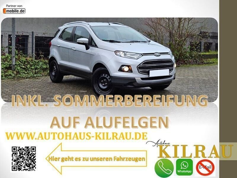 Gebraucht Ford Ecosport Titanium 125 PS (91 kW) 2015 Silber SUV