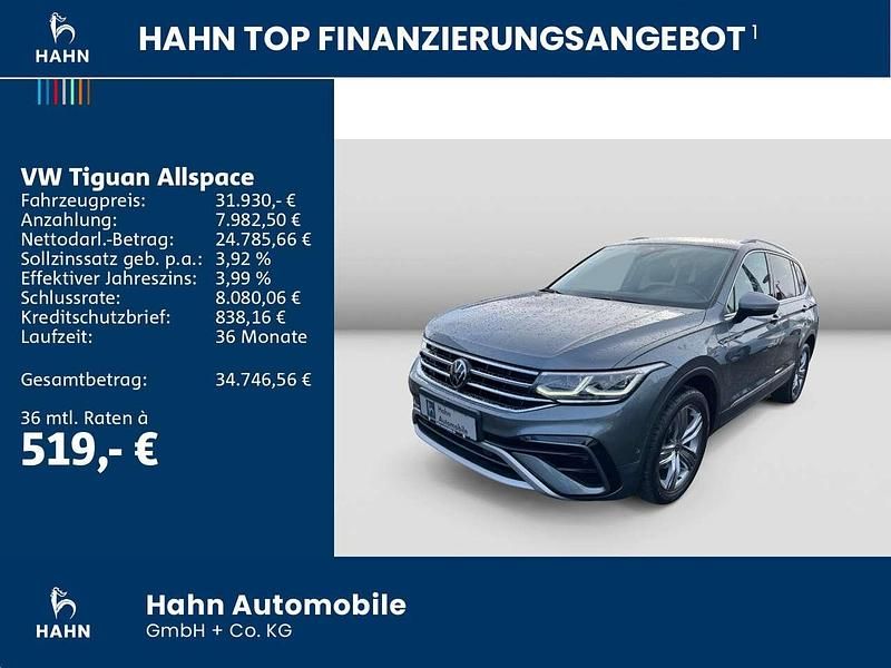 Gebraucht VW Tiguan Allspace Elegance 150 PS (110 kW) 2022 Platinum grey metallic SUV
