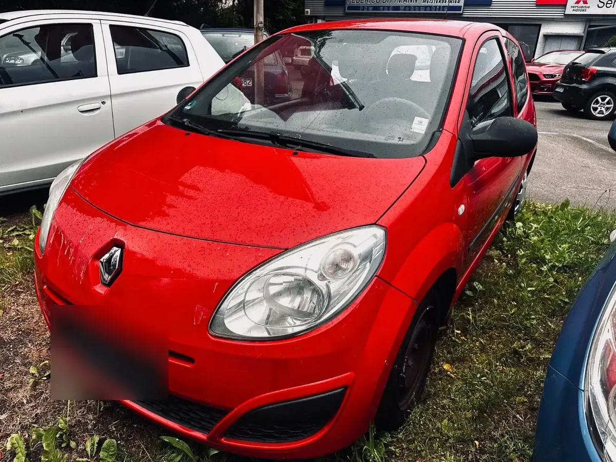 Gebraucht Renault Twingo Authentique 58 PS (42 kW) 2009 Rot Kleinwagen