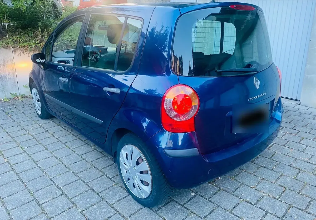 Gebraucht Renault Modus 75 PS (55 kW) 2006 Blau Van / Kleinbus