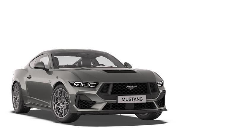 Carbonized gray metallic Neu 2024 Ford Mustang GT | 66.250 € (Teuer) - Bild 1/1
