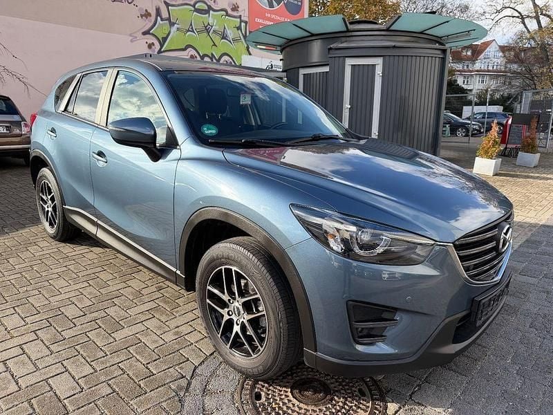 Blau Gebraucht 2015 Mazda CX-5 Exclusive-Line SUV | 11.990 € (Superpreis) - Bild 1/4
