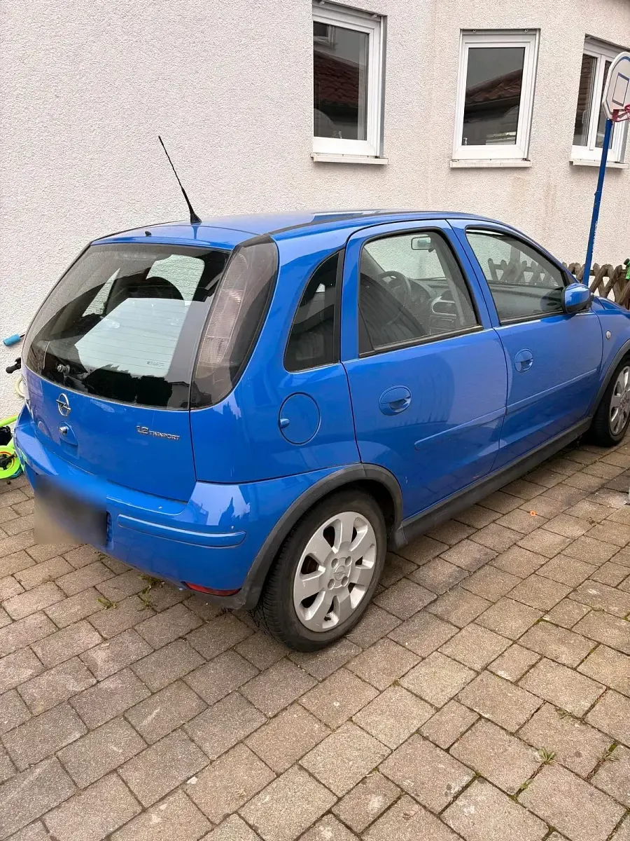 Gebraucht Opel Corsa 75 PS (55 kW) 2000 Blau Kleinwagen