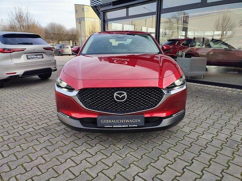 Gebraucht Mazda CX-30 Exclusive-Line 150 PS (110 kW) 2024 Soul red crystal m (metallic) SUV