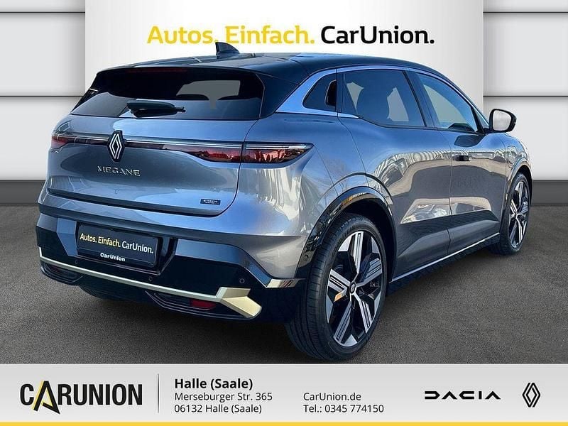 Gebraucht Renault Megane E-Tech Iconic 160 kW (218 PS) 2024 Dolomitgrau, black pearlschwarz metallic Limousine