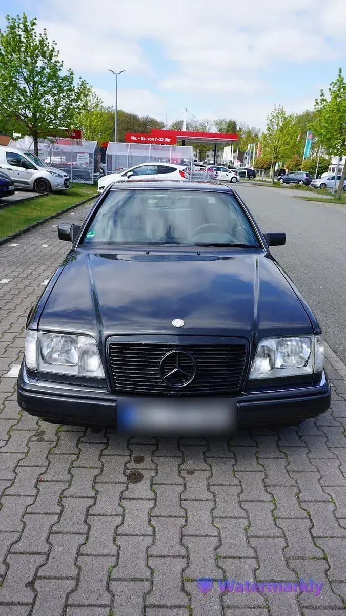 Brugt Mercedes E220 Classic 150 HK (110 kW) 1995 Sort Coupe