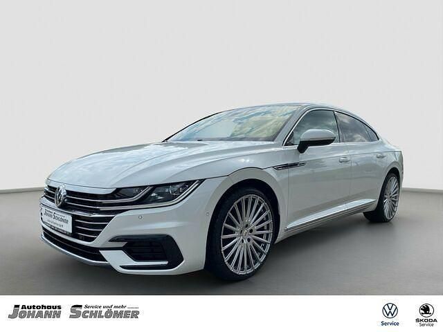 Gebraucht VW Arteon R-line 150 PS (110 kW) 2019 Oryxweiß perlmutteffekt Limousine