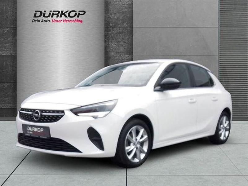 Jade weiss/arktis weiss Gebraucht 2021 Opel Corsa Elegance Kleinwagen | 13.490 € (Fairer Preis) - Bild 1/4