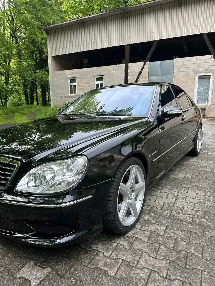 Gebraucht Mercedes S55 AMG AMG 500 PS (367 kW) 2002 Schwarz Limousine