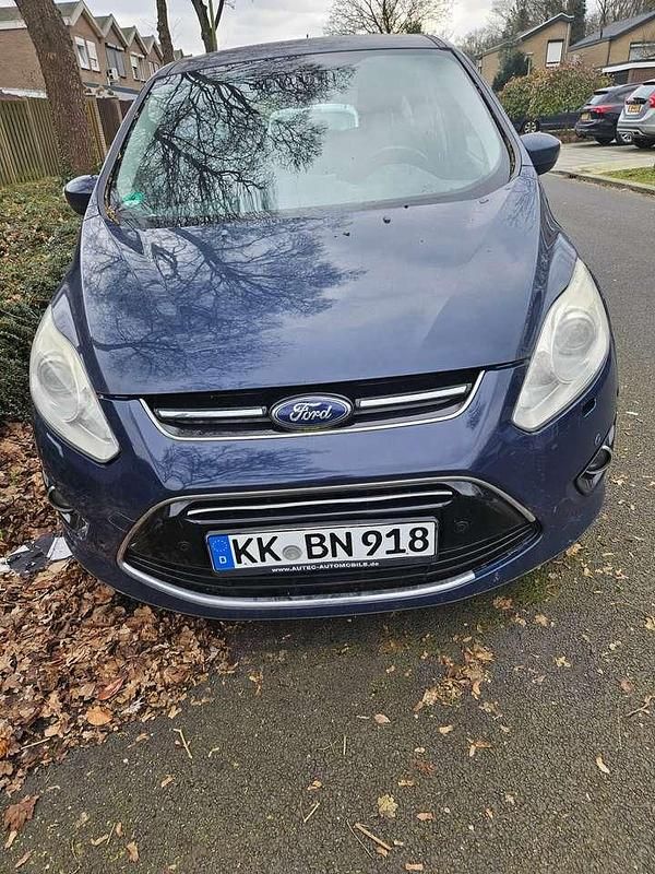 Blau Gebraucht 2012 Ford C-MAX Titanium Van / Kleinbus | 1.995 € - Bild 1/4
