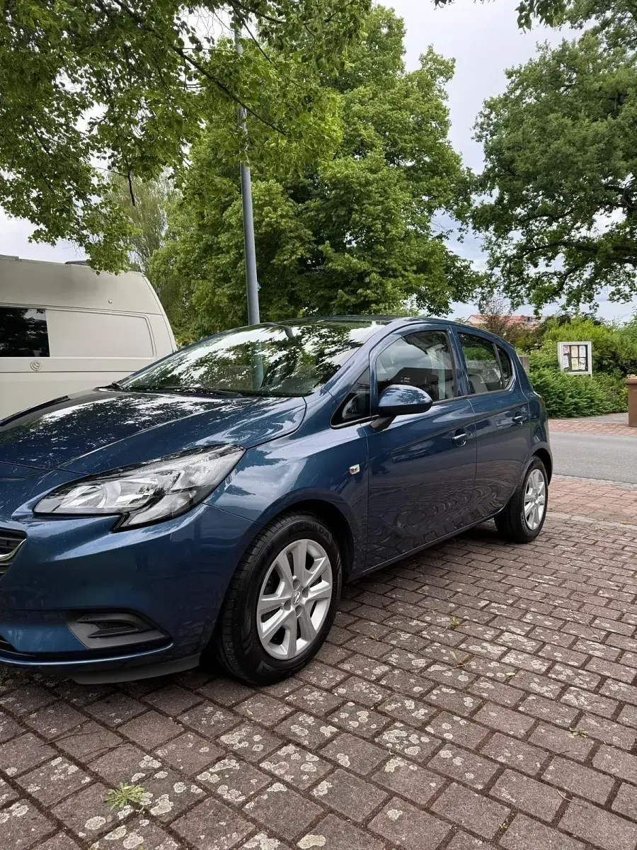 Gebraucht Opel Corsa 90 PS (66 kW) 2015 Blau Kleinwagen