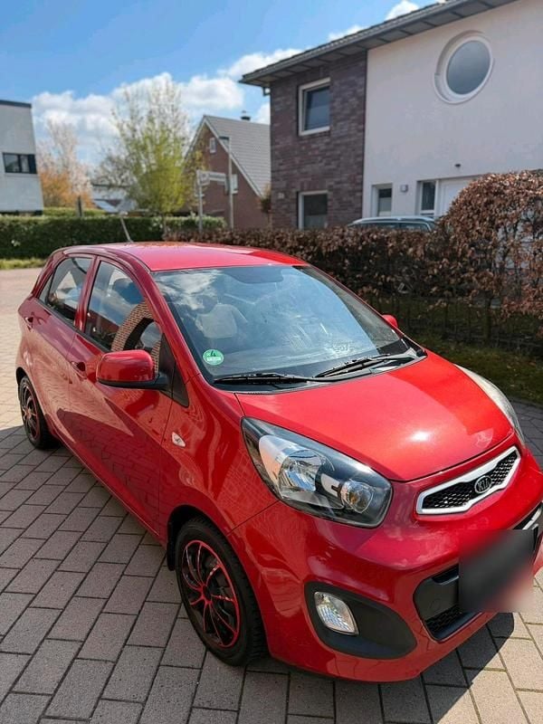 Gebraucht Kia Picanto 69 PS (50 kW) 2012 Rot Kleinwagen